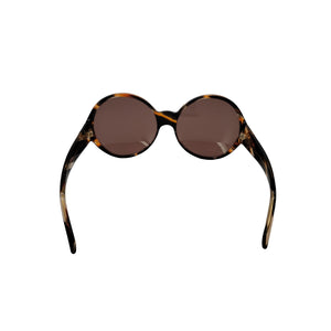 Gucci Oversized Round GG Havana Sunglasses