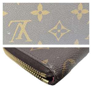 Louis Vuitton Monogram Canvas Clemence Wallet
