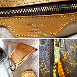 Louis Vuitton Vintage Monogram Petit Bucket Bag w/ Pouch