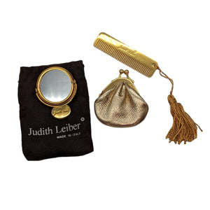 Judith Leiber Koi Fish Crystal-Embellished Minaudiere Clutch
