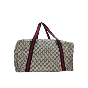 Gucci Vintage GG Plus Weekender Duffle Bag