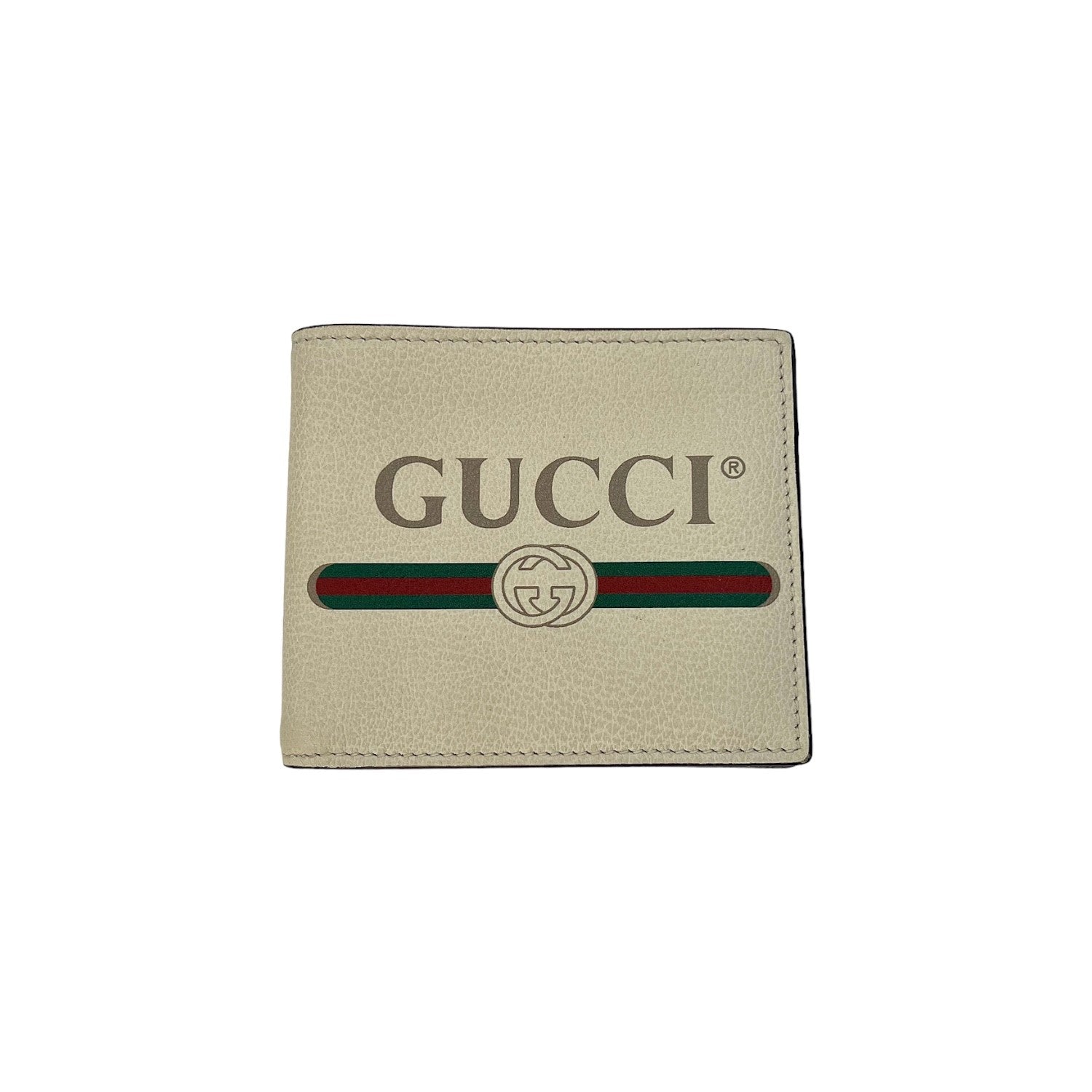 Gucci Leather Graphic Print Bifold Wallet - TheRelux.com
