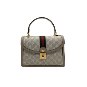 Gucci GG Supreme Small Ophidia Top Handle Bag