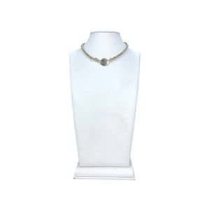 Tiffany & Co. Oval Tag Choker Necklace
