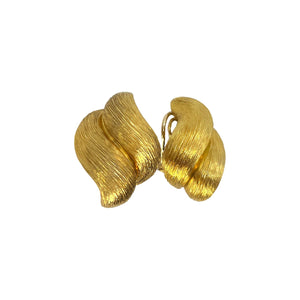 Henry Dunay 18K Yellow Gold Sabi Earrings