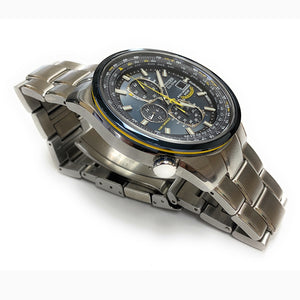 Citizen Blue Angels World Chrono A-T Eco-Drive Atomic Watch AT8020-54L