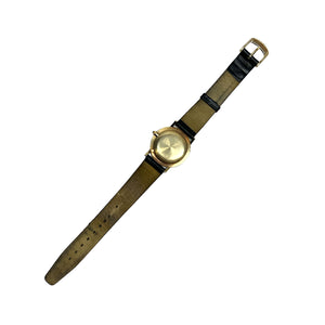 Vintage Movado 14K Gold Roman Numeral Men's Wrist Watch - 32573