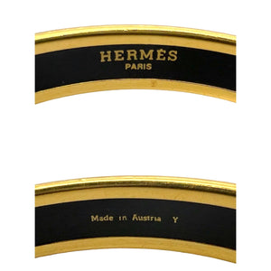 Hermès Narrow Enamel Bracelet