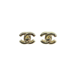 Chanel Vintage CC Turnlock Earrings