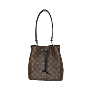 Louis Vuitton Neonoe Coquelicot Brown Monogram Canvas Shoulder Bag