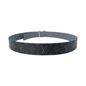 Louis Vuitton Red Black LV Circle Monogram Eclipse Belt – Luxuria & Co.
