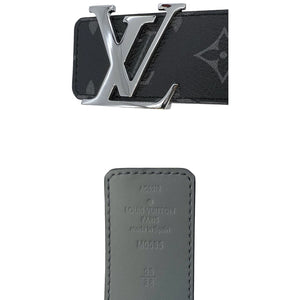 Louis Vuitton Initiales Belt Monogram Eclipse black/gray