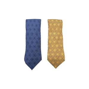 2 Hermès Silk Neckties