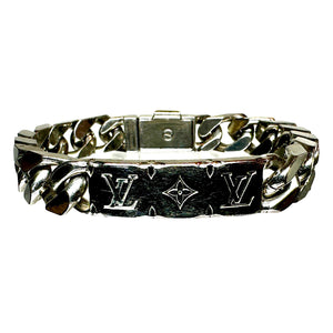 Louis Vuitton Bracelet Monogram Cuff Bracelet Size 10