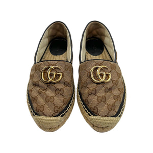 Gucci GG Matelassé Canvas Espadrille - Sz. 36 - TheRelux.com
