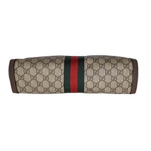 Gucci GG Supreme Monogram Web Medium Ophidia Chain Shoulder Bag