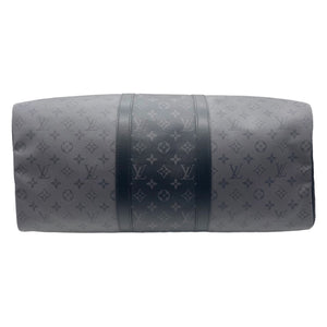 Louis Vuitton Keepall Bandouliere Bag Limited Edition Monogram Eclipse  Glaze at 1stDibs