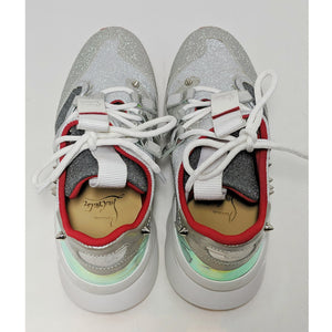 Christian Louboutin Red Runner Donna Glitter Sunset Sneakers 35 -  TheRelux.com