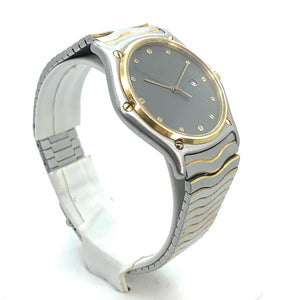 Ebel Sport Classic 183903 Stainless Steel 18k Gold 37mm Date Watch -  TheRelux.com