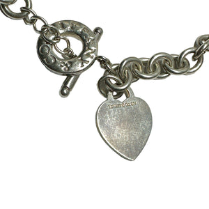 Tiffany & Co. Sterling Silver Classic 'Tiffany & Co' Heart Tag Necklace