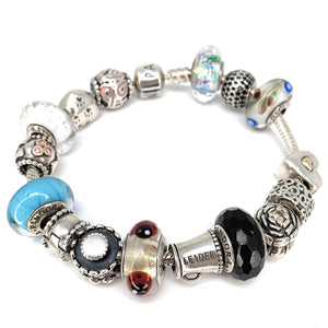 SPECTACULAR! Pandora Sterling Silver Charm Bracelet