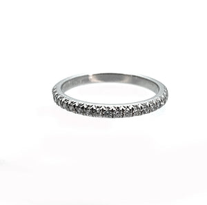 Tiffany & Co. Platinum & 1.37ctw Diamond Wedding Ring Set - Sz. 4.5