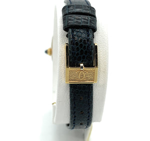 AUTHENTIC! Cartier 18K Yellow Gold Ford Motor Co. 75th Anniversary Ladies Watch