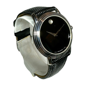 Movado Museum Classic Leather Strap Men's Watch - 84 E4 9890