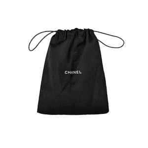 Chanel Black Aged Calfskin O Case 2.55 Reissue Pouch