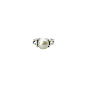 Tiffany & Co. Pearl Cocktail Ring - Sz. 7