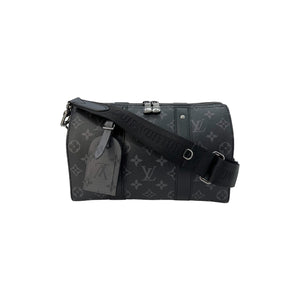 Louis Vuitton Bandouliere Reverse Eclipse Monogram Duffle Bag 50