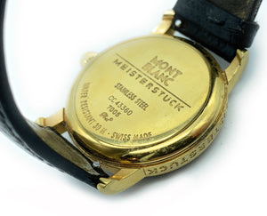 Montblanc Meisterstuck Gold-Plated Women's Watch - Model 7005