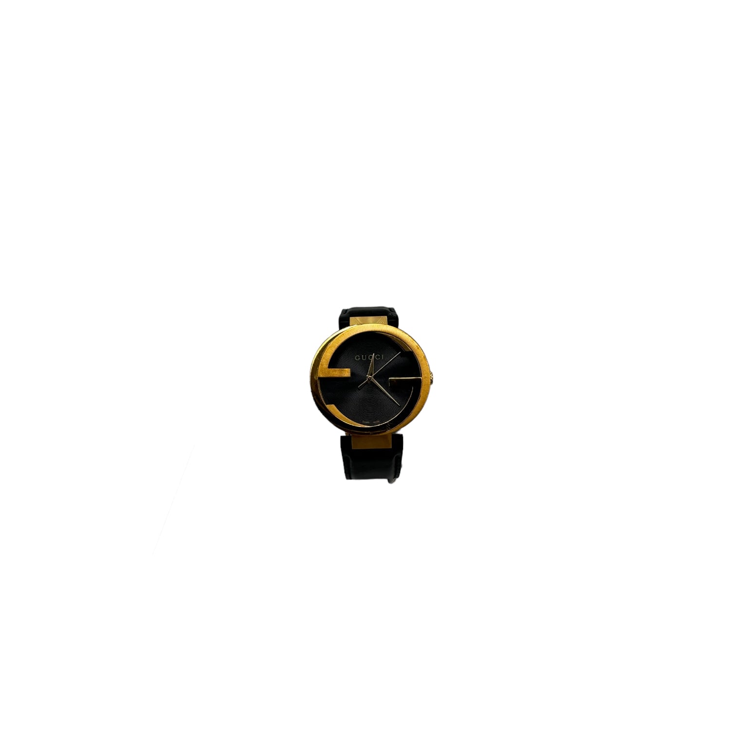 Gucci Interlocking Gold Tone Watch / YA133312 - TheRelux.com