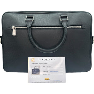 Louis Vuitton Porto Document Business Taiga Black Bag M30643